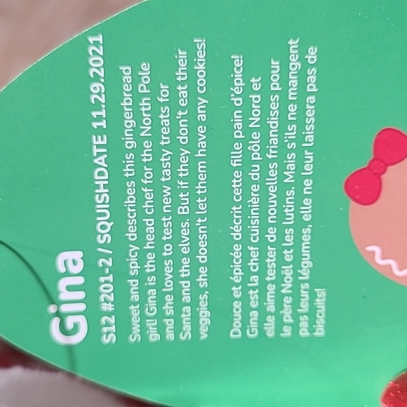 New Gingerbread couple squishmallows - Picture 7 of 7